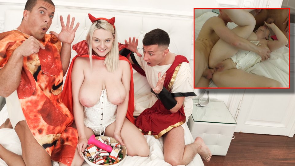 [ImmoralLive] Sandra Sweet (Trick or Anal Creampie Treat for Busty MILF Sandra Sweet – Part 1 / 10.19.2022)