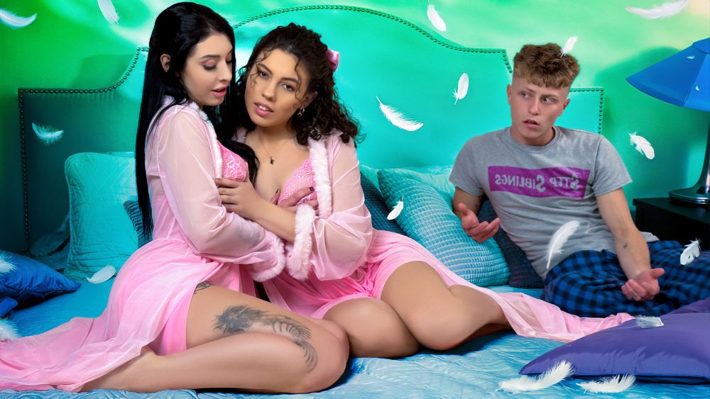 [StepSiblings] Satine Summers, Raven Lane (Beyond Bed Sharing: Fucking My Jealous Stepsisters / 03.23.2025)